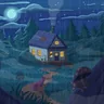 House in the Woods album cover by Purrple Cat