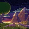 Mellow Skies album cover by Purrple Cat